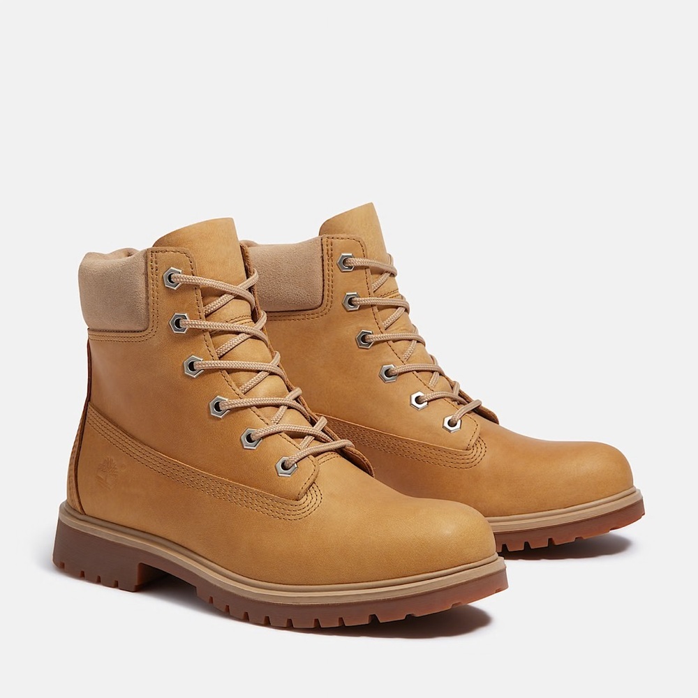 Timberland Women’s 25 6in Lace Waterproof Boots - Picture 2 of 7